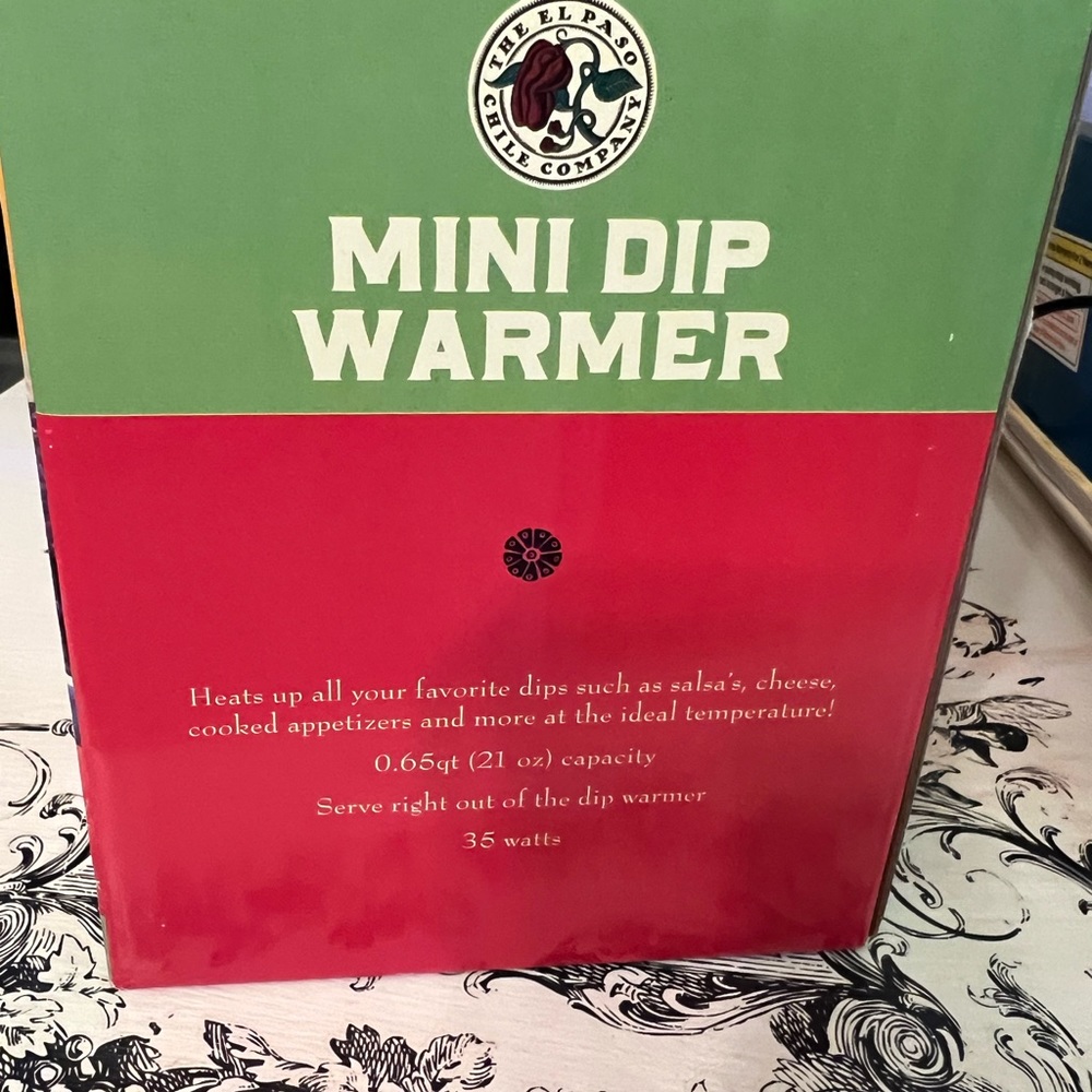 El Paso Chili Company Mini Dip Warmer